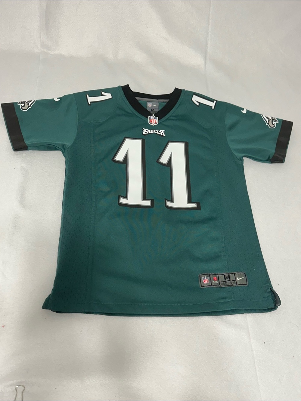 Nike Philadelphia Eagles #11 NFL Football Jersey Green Women’s Medium